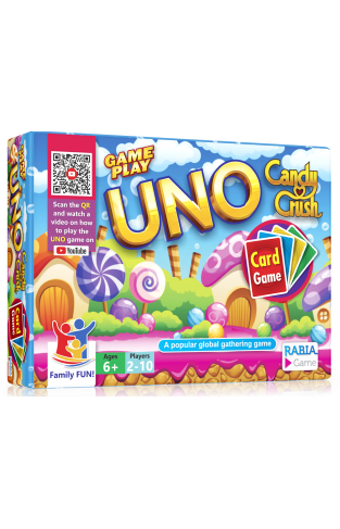 Game Play UNO Candy Crush Card Game